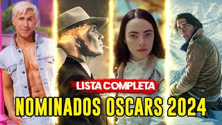 🏆 NOMINADOS OSCARS 2024  Lista Completa [upl. by Rosina203]