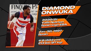 Diamond Onwuka 11 highlights  202021 CB Valls Nutrion Spain Liga EBA [upl. by Alol]