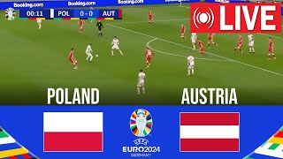 🔴 NA ŻYWO Polska vs Austria  UEFA EURO 2024  Mecz na żywo już dziś [upl. by Vahe]