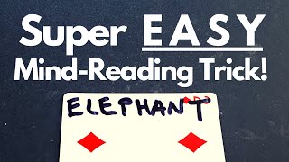 How To Read Someones MIND Learn the Super EASY trick Jay Sankey Magic Tutorial [upl. by Lombardy]