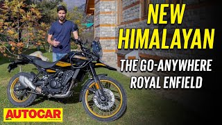 2024 Royal Enfield Himalayan  The goanywhere Royal Enfield  First Look  Autocar India [upl. by Spencer]