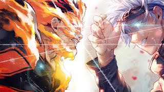 endeavor vs nomu español boku no hero academia [upl. by Oballa]