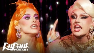 Daya Betty amp Jasmine Kennedie POP OFF 😱💥 RuPaul’s Drag Race Season 14 [upl. by Larok]