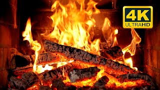 🔥 Cozy Fireplace 4K 12 HOURS Fireplace with Crackling Fire Sounds Crackling Fireplace 4K [upl. by Admama]