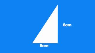 How to find the area of a right angled triangle [upl. by Studdard766]