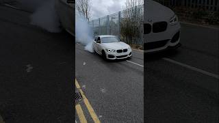 M140i burnout bmw car drift youtube [upl. by Learsi184]