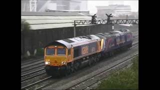 HST Power Cars x 5 moves from Landore Swansea 14 years ago [upl. by Shear617]