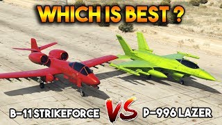 GTA 5 ONLINE  B11 STRIKEFORCE VS LAZER WHICH IS BEST [upl. by Jed]