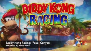 Diddy Kong Racing Remastered Fossil Canyon by JoshhMarshh [upl. by Tibold]