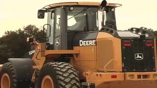 John Deere Four Wheel Drive Loader Safety Tips [upl. by Gnoix]