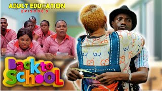 back To School Adult Education Episode 3  high school life oga landlord comedy [upl. by Yllus937]