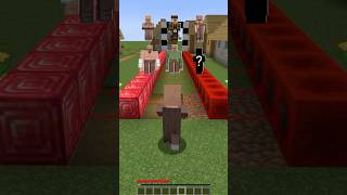 Villager Test Vs Laser Damage in Minecraft shorts meme memes [upl. by Nivlen]