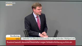 Bundestag Minderheitenrechte in der laufenden Wahlperiode am 03042014 [upl. by Rekrap]