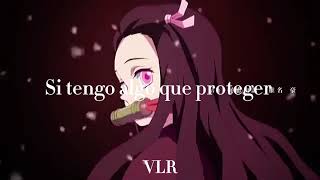 KAMADO TANJIRO NO UTADemon slayerAMVEspañol latinoVLR [upl. by Karry]