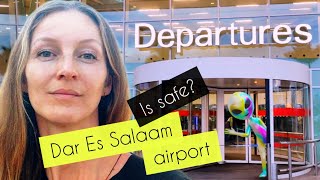 Dar Es Salaam Airport  Julius Nyerere International Airport  Departures Arrivals  Travel Vlog [upl. by Doherty]