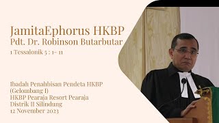 Jamita Ephorus HKBP Pdt Dr Robinson Butarbutar [upl. by Tilagram337]