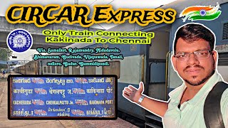 🚂🚂 CIRCAR quotசர்கார்quot Express Travel Vlog  17644 Kakinada To Chennai  Railway Treated Me as Guest [upl. by Fini]