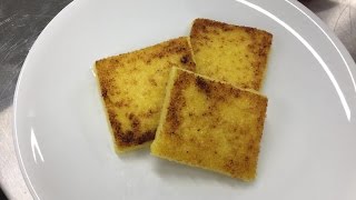 How To Make Polenta Cakes [upl. by Ledba]