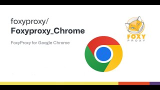 How to setup foxyproxy in chrome  latest 2022 [upl. by Gala]