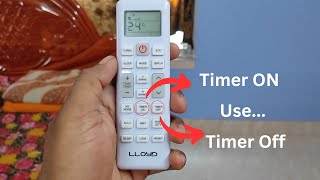 How To Use Ac Timer On and Timer Off Use  Ac Timer On OFF  Ac Ka Timer On kaise kare Ac ka Timer [upl. by Gloriana]