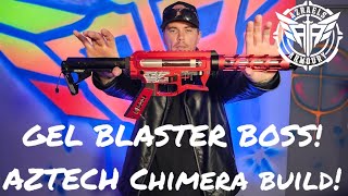 Max Upgraded Aztech Innovations Chimera Gel Blaster with the new Magnetech gearbox [upl. by Calv169]