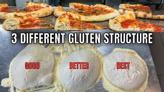 3 Different Gluten Structure With 1 Pizza Dough [upl. by Harts577]