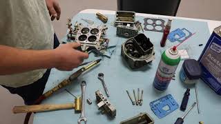 Building a Blow Through Carburetor For The Turbo 460 Part 1 [upl. by Ahsilyt]