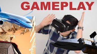 VR headset gameplay [upl. by Sayce]