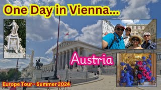 Vienna Attractions in One Day  Europe Tour  Summer 2024 austria vienna europe [upl. by Sauveur]