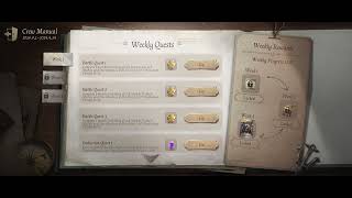 Voyage Work Plan  Week 1  Identity V [upl. by Ilyak]