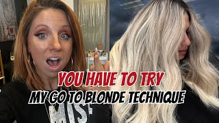 Blonde Hair The Best LivedIn Application [upl. by Vitalis564]