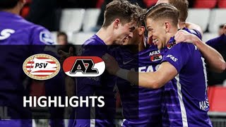 Highlights PSV  AZ  Eredivisie [upl. by Blanchard]