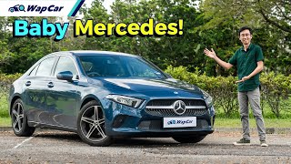 2022 MercedesBenz A200 13T Sedan Review in Malaysia Is the Baby Merc Any Good  WapCar [upl. by Nivra]