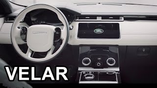 2018 Range Rover Velar  INTERIOR [upl. by Kcinom328]