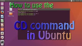 How to Use The quotcdquot Command in Ubuntu [upl. by Aciras]