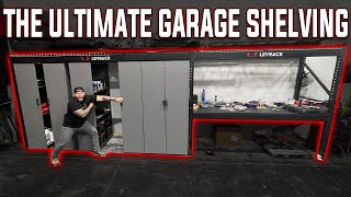 The ULTIMATE Garage Storage SYSTEM Levrack [upl. by Peers641]