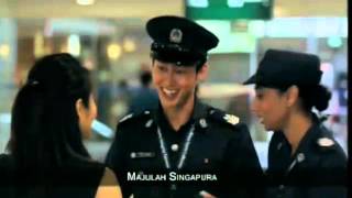 Majulah Singapura  Singapore National Anthem on TV [upl. by Ness295]