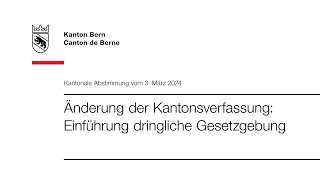 Erklärvideo zur kantonalen Abstimmung vom 3 März 2024 [upl. by Nho]