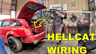 Step by Step Guide Hellcat or Scat Pack Swap Dodge Magnum  300C  Charger  Wiring Modifications [upl. by Ase]