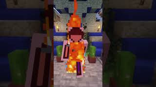 Un kikoo trouve une flamme super magique  minecraft [upl. by Blayze]