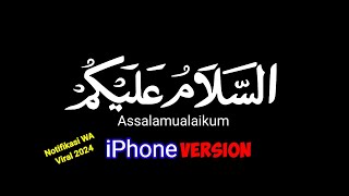 nada dering telepon kerenAssalamualaikum iPhone version 2024 [upl. by Cas]