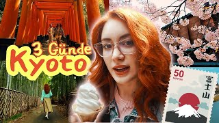 3 Günde KYOTO Sakura Mevsiminde Japonya 🌸  Gizli Kalmış Yerleri Keşfettik  Japonya Kyoto Vlog [upl. by Aehsila]