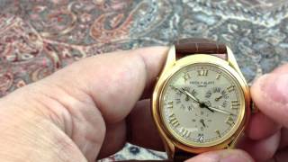 How to set a Patek Philippe 5035 Annual Calendar [upl. by Marijo473]