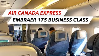 Air Canada Express  Embraer 175 Business Class  Montréal to Newark [upl. by Oni]