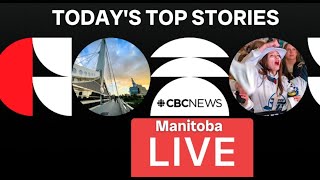 CBC News Manitoba  Stream now  November 6th  2024  Todays top stories  Winnipeg news amp weather [upl. by Karissa]