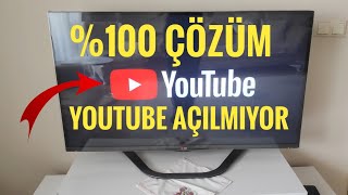 Televizyonda YouTube Açılmıyor 100 ÇÖZÜM [upl. by Ruperto]