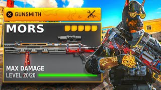 the NEW MAX LEVEL MORS SNIPER RIFLE CLASS SETUP on Rebirth Island Warzone [upl. by Yoshi]