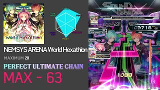 【SDVX】 NEMSYS ARENA World Hexathlon MXM PUC [upl. by Teragram]