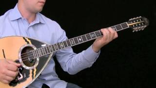 Bouzouki Lesson  FMajor scale motifs on the Kalamatiano rhythm [upl. by Fulbert667]