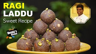 சத்தான ராகி லட்டு  Ragi Laddu In Tamil  How to Make Ragi Laddu  CDK 562  Chef Deenas Kitchen [upl. by Ploch]